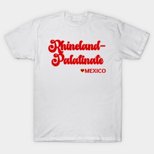 Rhineland-Palatinate: I love Germany  Deutschland T-Shirt